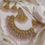 Heavy bridal necklace set - Image 2
