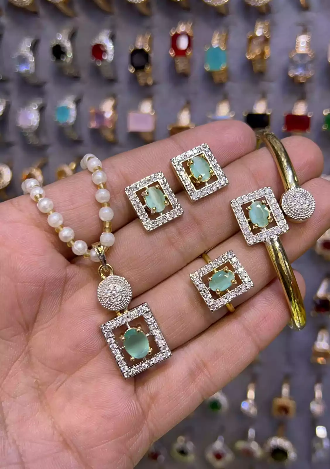 WhatsApp Image 2026-02-12 at 1.22.16 AM (2) Gold plated combo set - Image 1