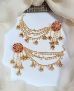 Kundan bahawalpuri earrings - Image 2