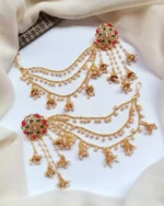 Kundan bahawalpuri earrings - Image 4