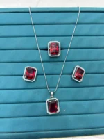 AD zircon set with ring - Image 2