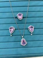 AD zircon set with ring - Image 8