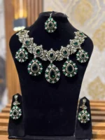 diamond cut necklace set