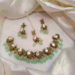 Mother pearl necklace set - Image 4