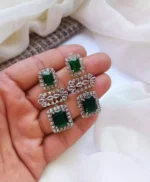 Micro zircon earrings - Image 6