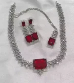 American diamond necklace set - Image 7