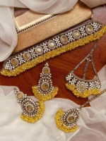 Heavy Gajra bandhai jhumar set - Image 7