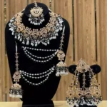 Noratan bridal set with jhumar - Image 2