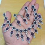 American diamond necklace set