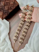 Kundan heavy anklets-004 - Image 2