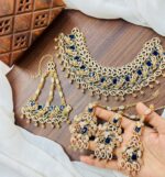 Zircon Bridal set with jhumar - Image 2