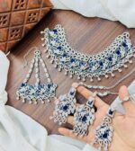 Zircon Bridal set with jhumar - Image 11