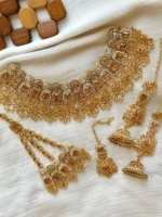 Zircon Floral Bridal set - Image 2