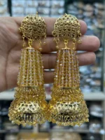 Hyderabadi big size earrings - Image 2