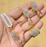 Jarao Zircon locket set