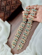 Kundan heavy anklets-004 - Image 11
