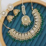 Indian kundan necklace set - Image 2