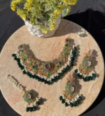 Designer 3d floral necklace set - Image 2