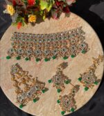 Indian kundan set with jhumar - Image 2