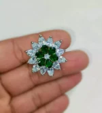 Zircon AD floral ring - Image 9