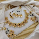 Zircon bridal jhumar set