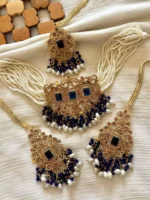 Egyptian choker set with teeka - Image 9