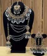 Noratan bridal set with jhumar - Image 7