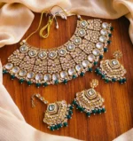 Indian Kundan bridal set - Image 3