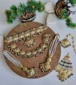 Hyderabadi double bridal set - Image 2