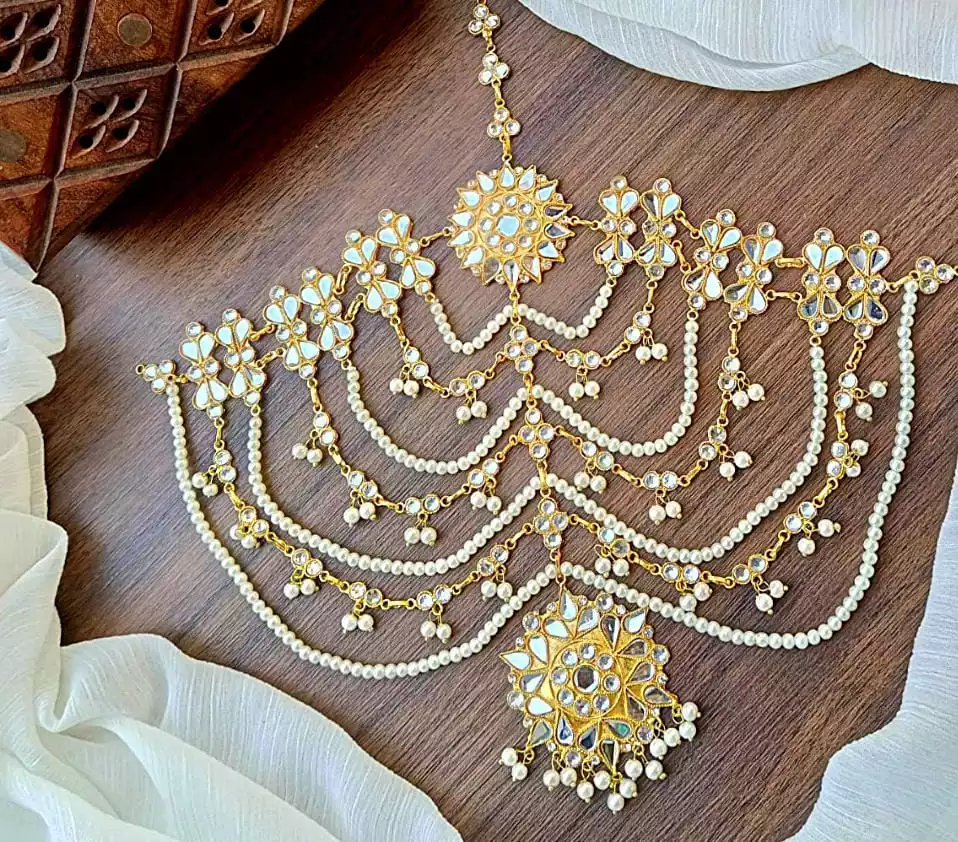 gn-5-2.webp Sheesh kundan full head patti - Image 1