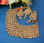 Indian kundan necklace set