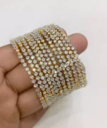 Zircon 12 pcs bangle set