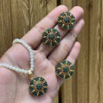 Gold plated locket set