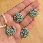 Indian zircon pendant set - Image 6