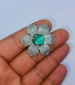 One carat floral ring - Image 6