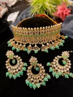 Dabbi kundan choker set - Image 6