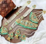 Royal pearl bridal set - Image 5