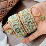 Zircon openable bangle pair - Image 6