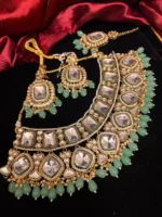 Indian kundan necklace set - Image 6