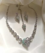 Indian necklace set with teeka - Image 7