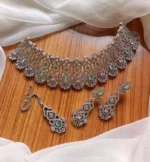 American diamond bridal set