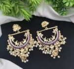 Designer jhumki earrings - Image 3