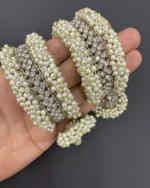 Heavy pearl bangles - Image 4