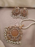 Egyptian zircon pendant set-020