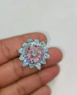 Zircon AD floral ring