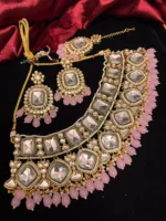 Indian kundan necklace set