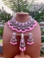 Designer bridal necklace set - Image 6