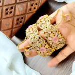 Zircon openable bangle pair - Image 7