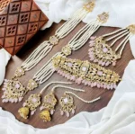 Royal pearl bridal set - Image 4