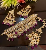 Kundan choker set - Image 5